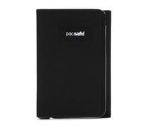 Pacsafe Rfidsafe - Cartera Triple con Bloqueo RFID para Hombre, Color Negro Azabache, Talla única, Cartera Triple con Bloqueo RFID Rfidsafe