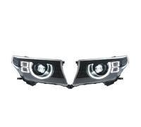 PaCsci Faros Delanteros Para Toyota Para Land Para Cruiser LC200 2007-2015 Faros Delanteros Completos LED Lámpara Cabeza Drl Lente Proyector Automotriz Faro Delantero Coche