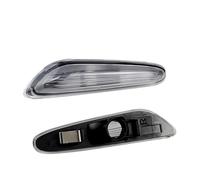 PaCsci Intermitentes Espejo Para BMW Para X3 E83 2004-2010 E82 E81 E88 E90 E91 E92 E93 E60 E61 2 Uds Libre Errores Led Indicador Lateral Luz Intermitente(Smoke shell No Light)