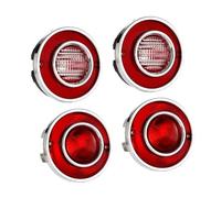 PACSCI Para Chevrolet Para Corvette C3 1975 1976 1977 1978 1979 4 Unids/set Luces Coche Montaje Luz Trasera Lámpara Señal Marcha Atrás/respaldo Piloto Trasero