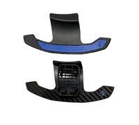 PaCsci Shift Paddle Extension Para BMW Para M3 Para M4 Para X5M Para F10 F22 F30 F80 Para G80 G42 Control Del Volante Coche Paleta De Cambio(Blue carbon)