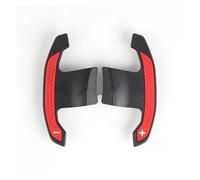 PaCsci Shift Paddle Extension Para Toyota Para Supra Para A90 Para MK5 2019 2020 2021 Volante De Fibra Carbono Real Paletas Cambio Marchas Cubierta Embellecedora(Red)
