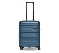 Pactastic Collection 04+BC, Azul marino metálico, Koffer S (55 cm) erweiterbar, Carro rígido con ruedas giratorias