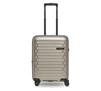Pactastic Collection 04 THE CABIN + 4 ruedas Trolley de cabina S 55 cm Con fuelle expandible beige