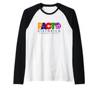 Pacto Histórico Gustavo Petro Presidente 2026 Camiseta Manga Raglan