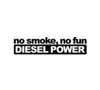 PacuM Cool No Smoke No Fun pegatina for coche ventana de coche cuerpo pegatinas decorativas Accesorios (Color : Black, Size : 14.5cm*3.5cm)