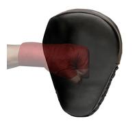 Pad de boxeo - Guantes de boxeo, sparring Gear curvo | Target Strike Shield Guantes de boxeo para manos Jab Almohadillas de entrenamiento ventiladas para Muay Thai Kickboxing Coaching Artes marciales