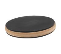 Pad de Práctica para Batería y Percusión, Silenciador Negro | Madera y Goma, Efecto Ajustable, Práctica Silenciosa, Amortiguación sin Alterar el Tono Original