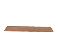 Pad de tracción para tabla de surf, EVA 240 x 45 x 0,6 cm marrón y blanco - Agarre antideslizante, aislamiento térmico y anti - impacto, montaje rápido, ideal para surfistas