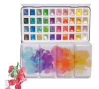 Pad di - Juego de pintura Ad | 40 Colores Kit Arte Kit Pintado para Acuarelas Paleta Set - Pinturas de Acuarela Set, Paleta Juego de Pinturas para Acuarelas para Pintura de Aguas