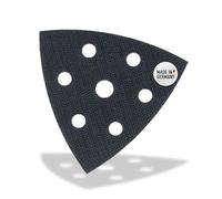 Pad Saver - Almohadilla protectora de 93 mm, 6 agujeros para placa lijadora triangular de gancho y bucle, almohadilla de respaldo para lijadora Delta DFS