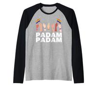 Padam Padam - Mes del Orgullo LGBTQ+ - Heartbeat Padam Padam Camiseta Manga Raglan