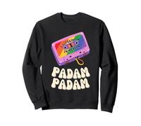 Padam Padam - Mes del Orgullo LGBTQ+ - Retro Heartbeat Rainbow Sudadera