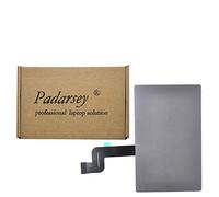 Padarsey Reemplazo del teclado táctil para MacBook Pro Retina 15" Unibody A1707 Touch Pad con cable flexible (compatible con la versión 2016-2017) (A1707 2016-2017 15" con cable (gris))