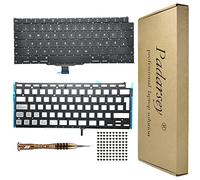 Padarsey Teclado alemán QWERTZ de repuesto compatible con MacBook Air Retina de 13 pulgadas A2179 2020 + teclado tornillos + destornillador