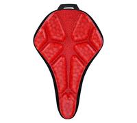 Padded Bike Seat Cushion - Shock Absorbing Cover, Cycling Comfort with Pressure Relief, Saddle Accessory with Ergonomic Design, Bike Gear, Material for Road Exercise Outdoor Long Rides