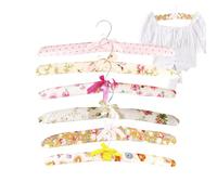 Padded Hangers For Women Clothing - 6 piezas anti-Slip Fancy Colgers, Padded Sweater Hanger, Thick Sponge Paddeds No Shoulder Bump Hangerss Cushioned Clothes Hanger Soft Paddedd Garmen For Sweaters