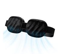 Padded Rest, Breathable Night Eye Cover, Light Blocking with Soft Padding, Comfortable Shield Cover, Blackout Blindfold with Style, Rest Aid for Plane Cabin