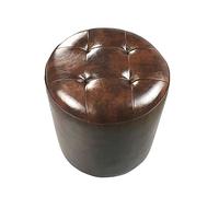 Padded Shoe Bench for Living Room High Resilience Anti Aging 6 Color Options (Brown 35x40cm)