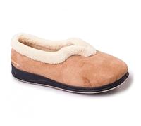 Padders 417 - Zapatillas de casa para mujer, color marrón, talla 37