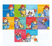 paddington bear collection 10 books set(paddington,in the garden,at the rainbow's end,at the circus,and the grand tour,and the christmas surprise,at the carnival,king of the castle,goes to hospital..