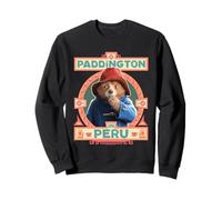 Paddington Bear En Perú Pixel Incan Patrones Sudadera