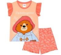 Paddington Bear - Pijama de Manga Corta para Niñas - 100% Algodón - 4-5 Años: 110cm