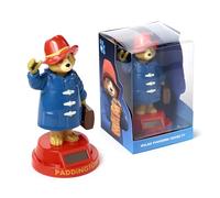Puckator – Figura solar – Oso Paddington – 15 cm – Capa azul, base roja