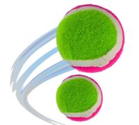 Paddle Ball Catch Set 6.5cm 2 Pieces Sticky Throug Fun Soft Toss Catch Ball