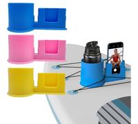 Paddle Board Accessories Cup Holder, Paddle Board Drink Holder and Phone Holders, Plastic Paddles Board Cup for Paddles Board Lovers, with Drain Hole (3PCS-2)