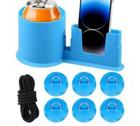 Paddle Board Cup Holder - 2-in-1 Drink Rack Phone Mount