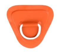 Paddle Board D-Rings, Heavy-Duty Rubber Rope Buckle Patches for Paddleboards, Inflatable Boats, Kayaksand Surfboards Secure Tie-Down Accessory, Black, Yellow, Orange