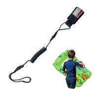 Paddle Board Leash - correa de tobillo | Leashh enrollado para tabla de surf - TPU Seguridad tracción F0r Cificia inflable BOARRD | Reducción de calor Ropee FOR SURFBOONDD CO