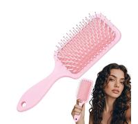 Paddle Brush, Blow Drying Comb, Detangling Hairbrush, Flexible Bristles, Scalp Massage Tool, 2.95x1.18x8.46inch Hair Care for Women, Men, Thick, Curly, Long, Short, Wet, Dry Hair.