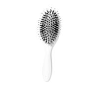 Paddle Brush- Boar Bristle With Nylon Pins Microsphere Massage Pad, Cushion Hair Brush | Smoothing Styling Tool, Shine Enhancing, Daily Scalp Care For Women Men