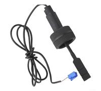 Paddle Flow Switch Sensor para agua y aire, interruptor de flujo G3/4, 0,75-15 L/min, ABS, para bombas de calor y piscinas, color negro