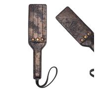 Paddle for Sex Vintage Paddle Spanking Double Leather Whip for Slaves BDSM Flogger SM Fetish Whip Set for Sex Riding Whip Torture Dominatrix Sex Toys for Couples Men Women