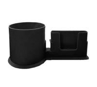 Paddle Holder Mount, Cup Phone Stand Attachment, Anti Flipping Secure Grip Design, Twin Slot Organizer, Stable Water Accessory for Stand Up Boards, Surfboards, Yoga, Boats, Fishing Adventures