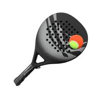 Paddle Racket - 18.5x10.43x1.5in Paddle Tennis Racket | Carbon Fiber Rackets | Paddles Rackets for Adults | Ergonomic Outdoor Sports Activities Games for Adults Men Women