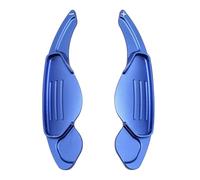 Paddle shifters para coche Compatible con Jaguar para F-Pace 2015-2022 Cubierta de extensión de palanca de cambios de volante de aluminio(Blue)