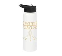 PADDLE WARS Pickleball Player Pickle ball Sport Stainless Steel Insulated Water Bottle