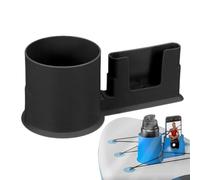 Paddleboard Cup Holder - 2-in-1 Phone & Drink Holder | Kayak Surfboard Water Bottle Mount | Anti-Flipping Stand Up Paddleboard Accessories For Outdoor Fishing Boats, Surfing Adventures, Yoga