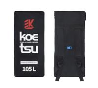 Paddleboard Stand Up Bag - 105L Lightweight Inflatable Stand Up Paddle Board Cover | Youth And Adult Stand Stand Boat Bag Suitable For Outdoor 320/380/420, Black