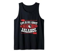 Paddleboarding Paddle Surf Life Is All About Balance Camiseta sin Mangas