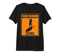 Paddleboarding Zone Deportes acuáticos Stand Up Paddle Boarding Camiseta Premium