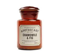 Paddywax Candles Apothecary Collection Jar Candle, 8-Ounce, Chamomile and Fig