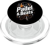 Padel and Beats Urban Style para Jugadores Amantes de la música PopSockets PopGrip para MagSafe