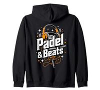 Padel and Beats Urban Style para Jugadores Amantes de la música Sudadera con Capucha