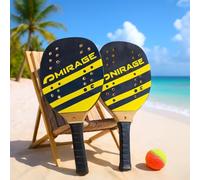 Padel Beach Tennis Raqueta Summer playa Pelota Suave Madera Mar Jardín