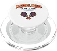 Padel Dad El Hombre, Mito y Leyenda - Regalo Divertido para Padres PopSockets PopGrip para MagSafe